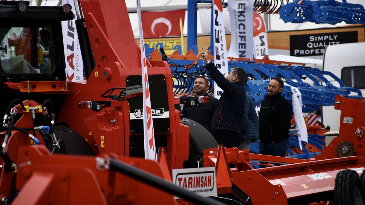 Konya Tarım Fuarı’na katılan 470 firma, yoğun ilgiden memnun