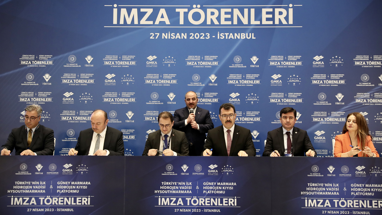 Hidrojen vadisi ve yeşil hidrojen tesisi için imzalar atıldı