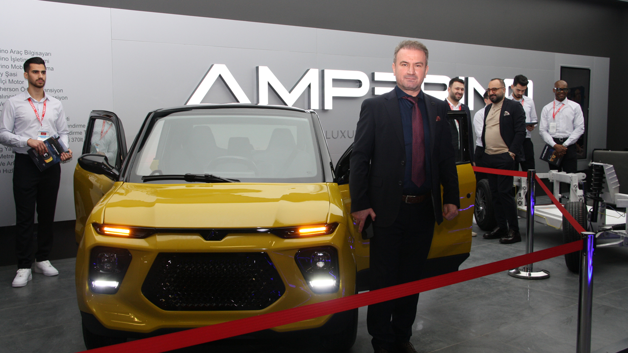 Amperino C-100 seri üretime hazır