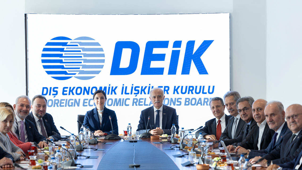 DEİK Yönetim Kurulu, TCMB Başkanı Erkan'ı ağırladı