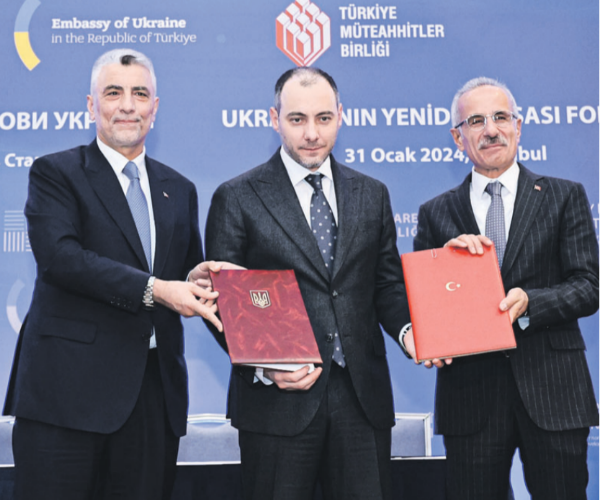Ukrayna’nın yıkılan altyapısını Türk müteahhitler inşa edecek