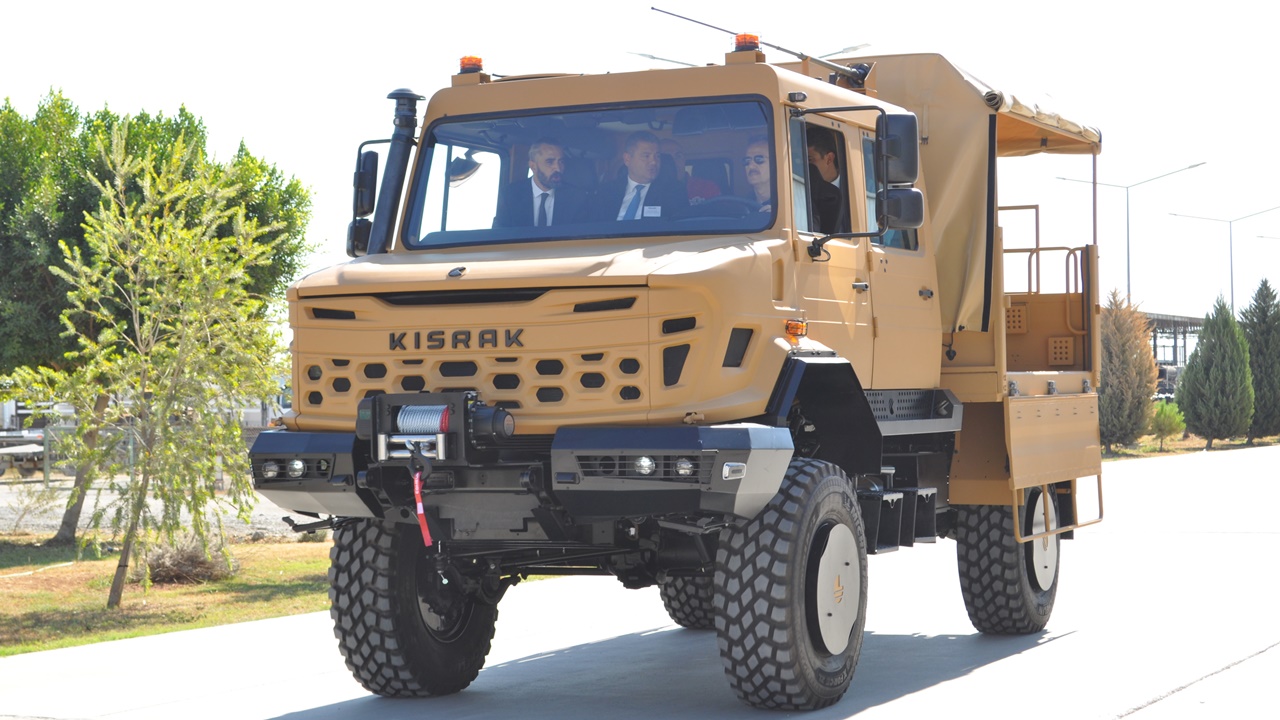 Koluman’ın yeni nesil aracı KISRAK görücüye çıktı
