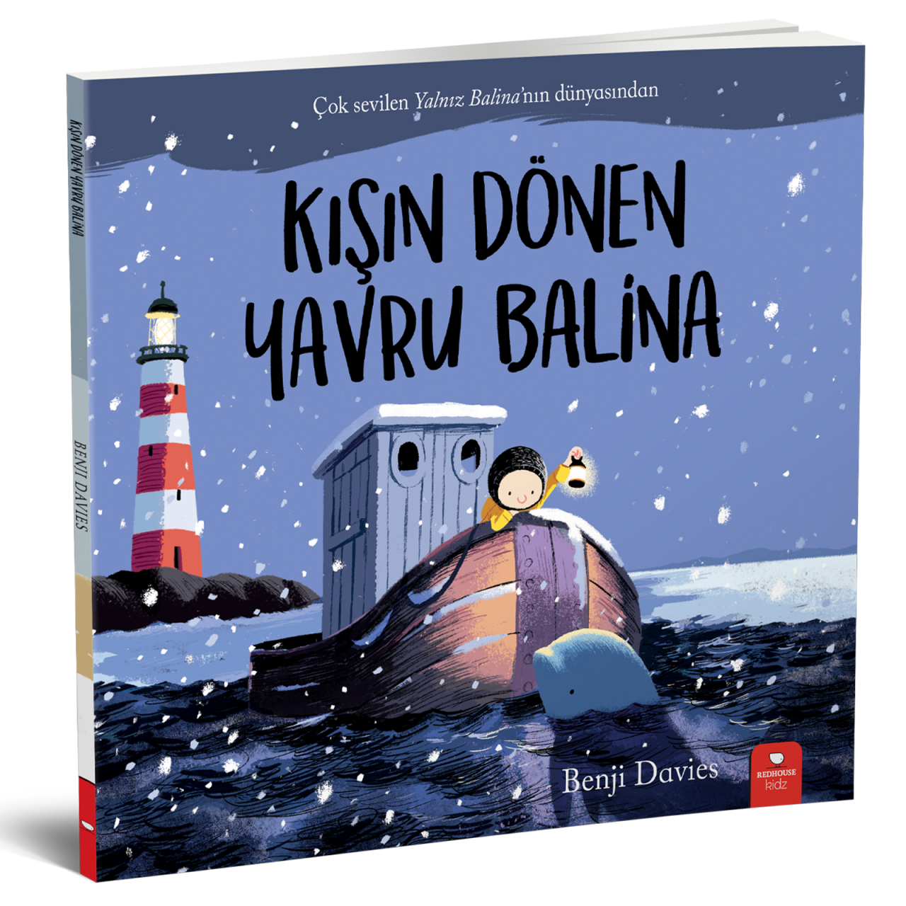 Benji Davies’in Yalnız Balina’sı bir kış macerasıyla geri dönüyor