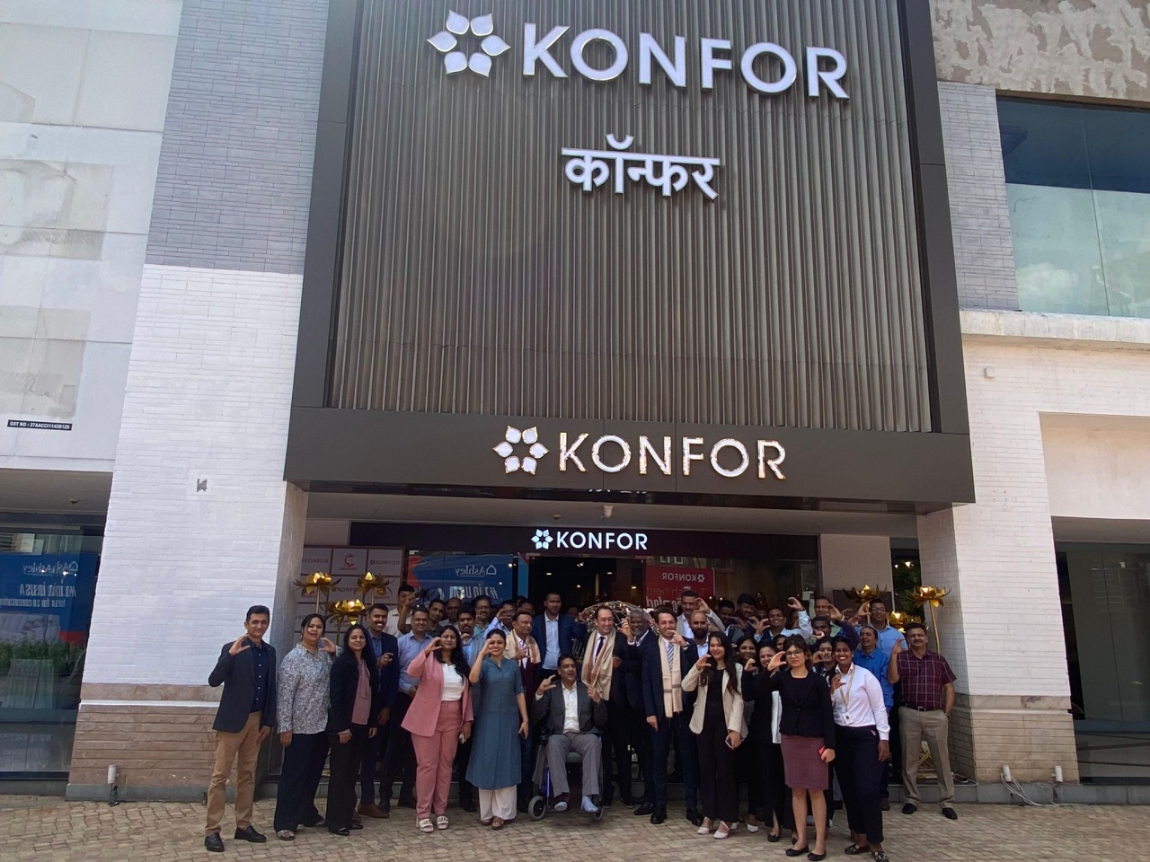 Konfor, Hindistan pazarına iddialı girdi
