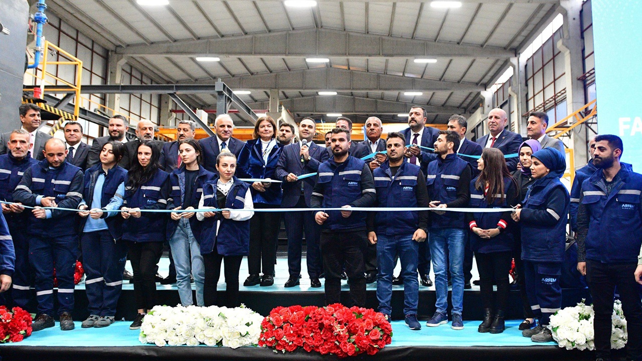 Arfem Alüminyum, 130 milyon dolarlık yatırımının ilk fazını tamamladı