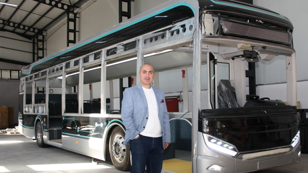 Alaeddin’in ilk elektrikli otobüsü 2025’in başında yollara çıkacak