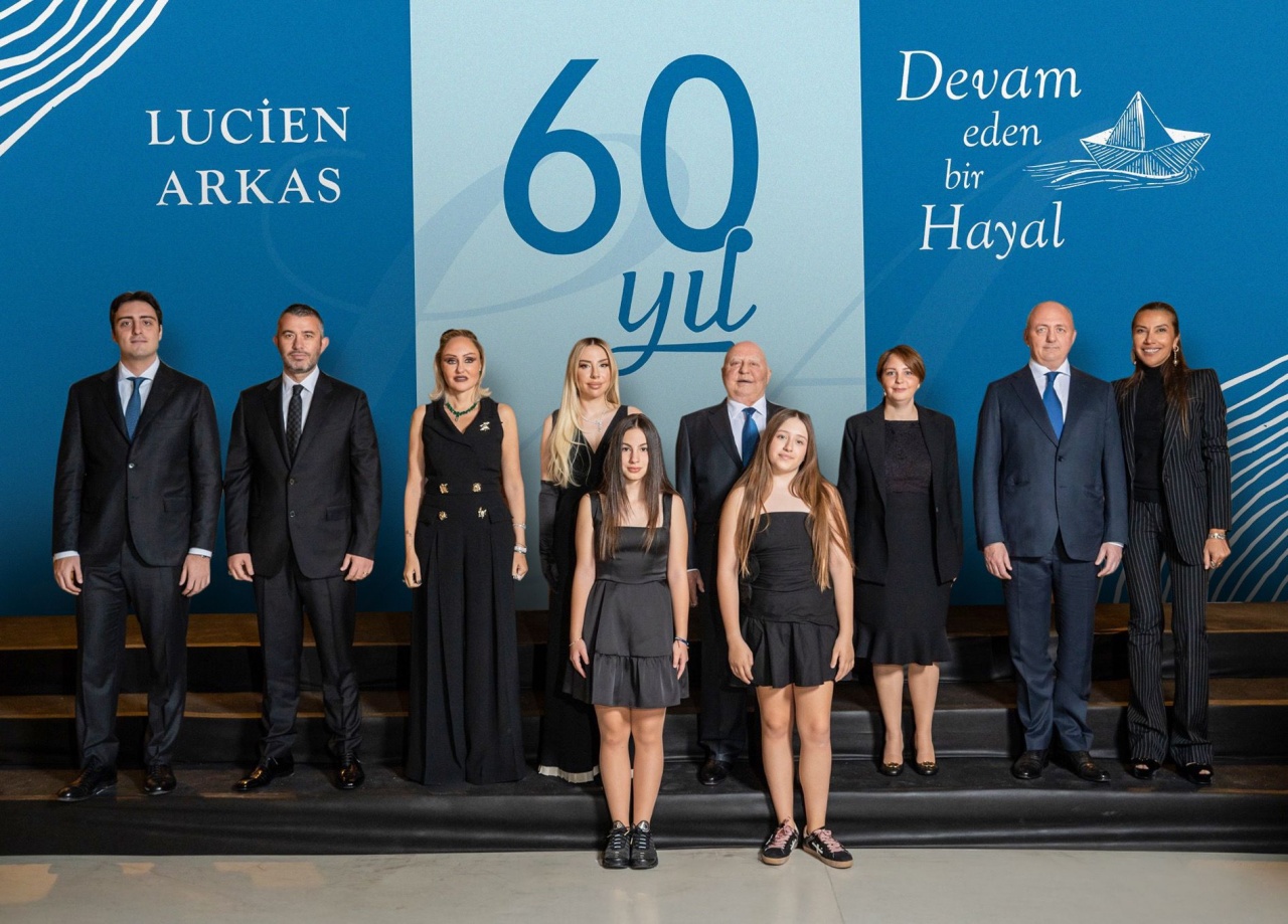 Lucien Arkas, iş hayatının 60. yılını kutladı