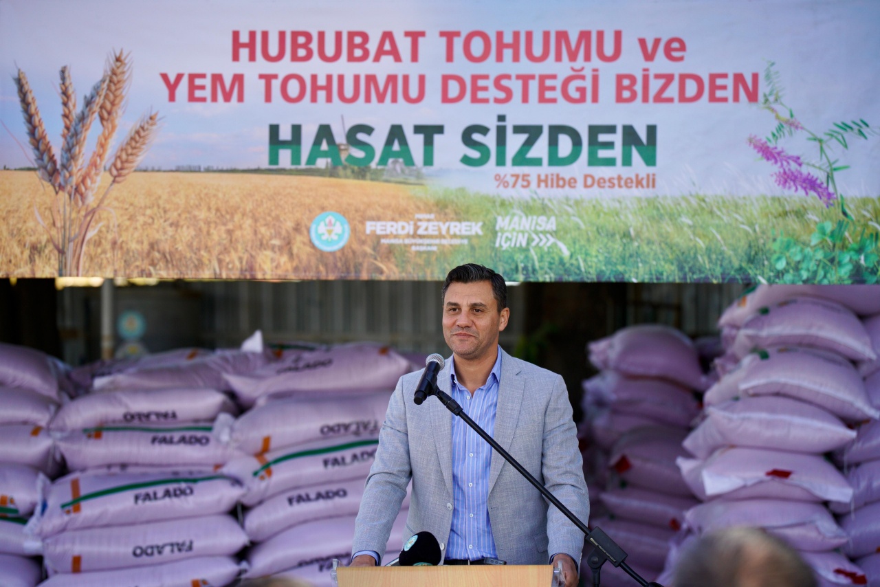 Manisa’da 564 ton tohum üreticilere ulaştı