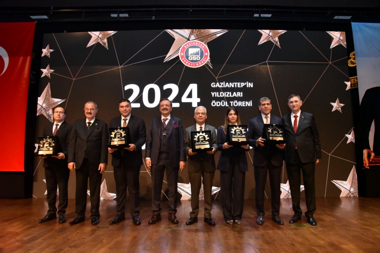 Gaziantep sanayisine değer katan şirketler ödüllendirildi