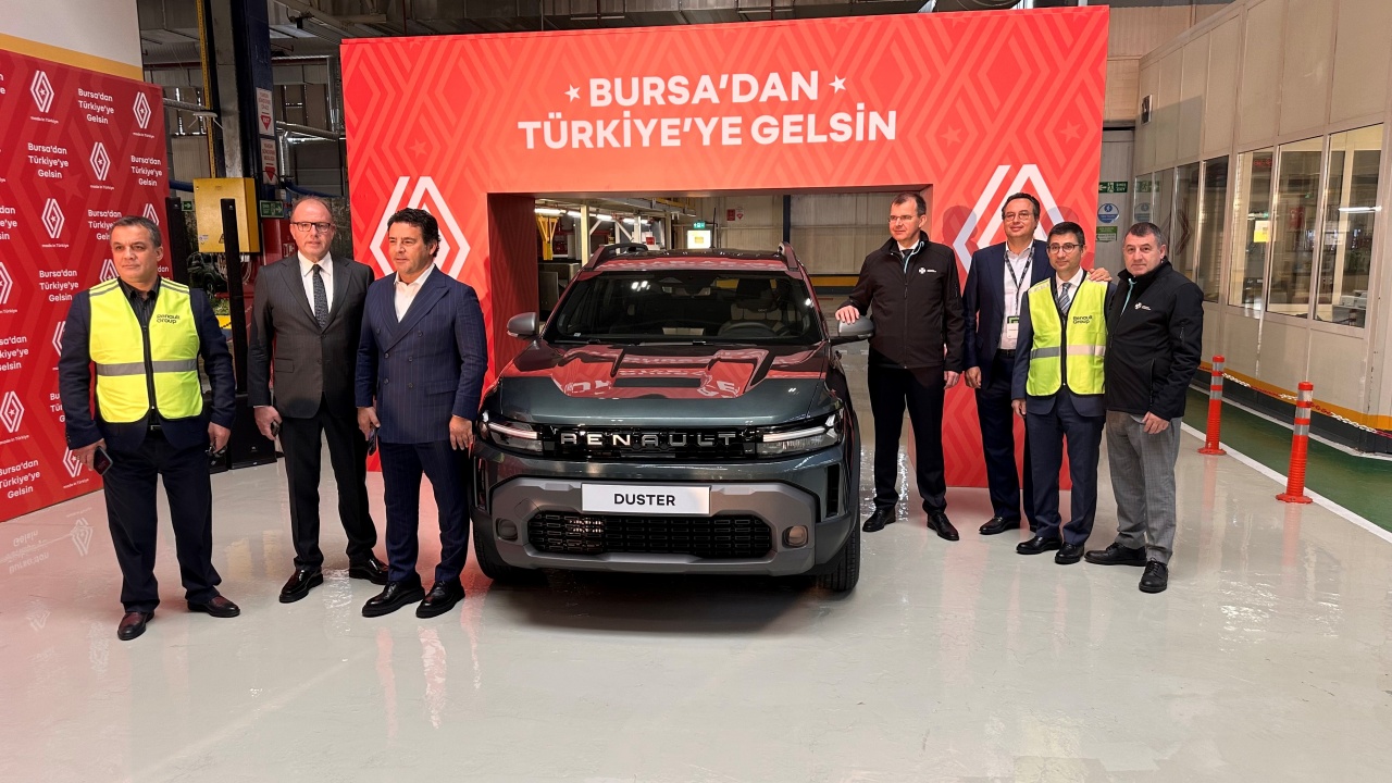 Yeni Renault Duster Bursa’da banttan indi