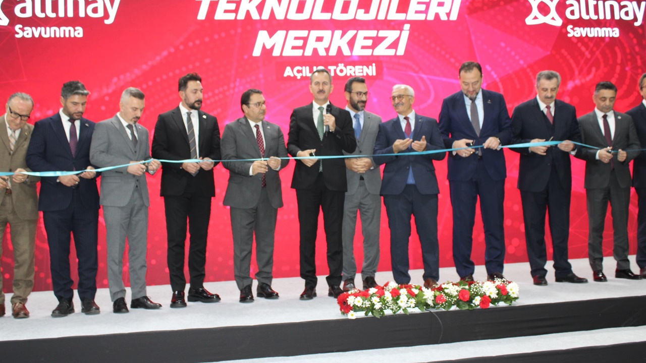 Altınay Savunma'nın yeni üretim üssü hizmete açıldı