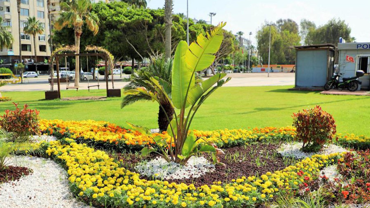 Mersin Büyükşehir, bitki üretimi ve sulama sistemleriyle tasarruf etti