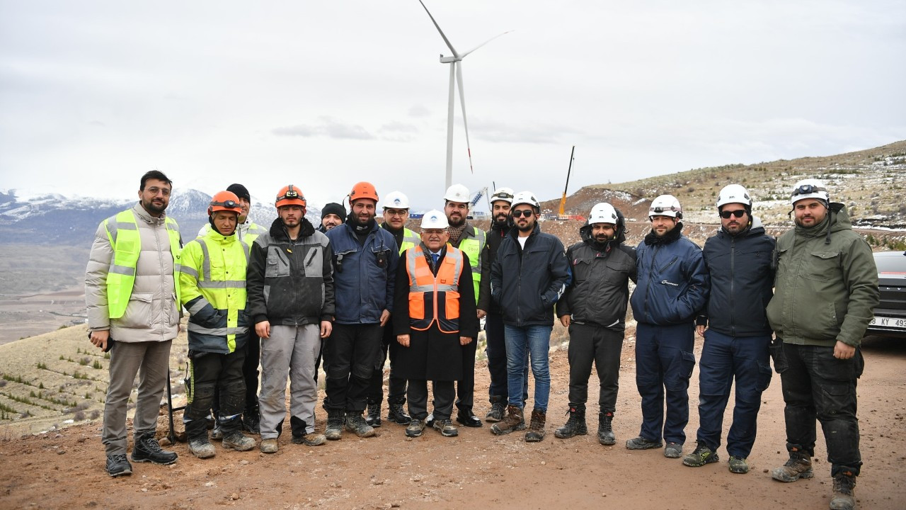 Kayseri, toplu taşımanın elektrik enerjisini RES ile üretecek