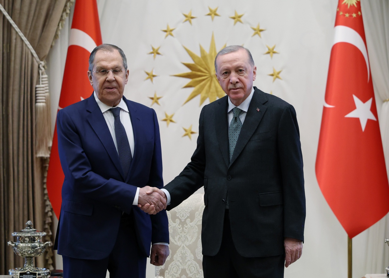 Erdoğan, Rus Bakan Lavrov ile görüştü