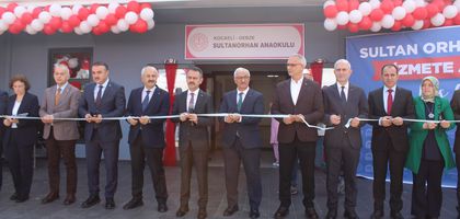Gebze’de Sultan Orhan Anaokulu eğitim için kapılarını açtı