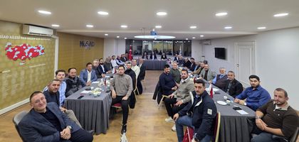 MÜSİAD Gebze seçim süreci öncesi üyeleriyle bir araya geldi