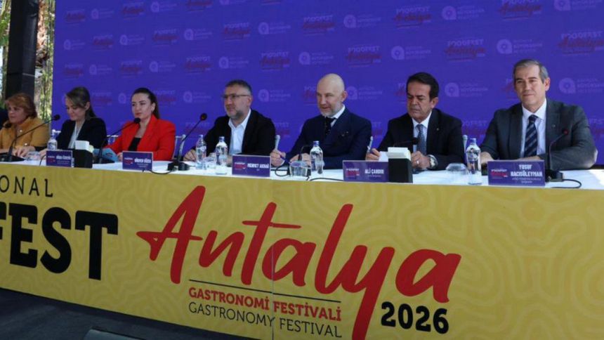 Uluslararası Antalya Gastronomi Festivali 8 Mayıs’ta