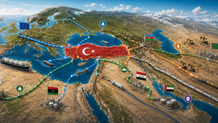 Petrolün rotası, gücün haritası; Türkiye’nin çok katmanlı enerji hamlesi