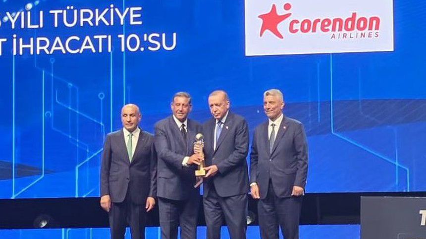 Corendon Airlines, hizmet ihracatında ilk 10’da