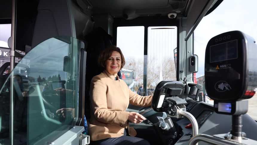 Eskişehir’in ulaşım filosuna 25 yeni otobüs