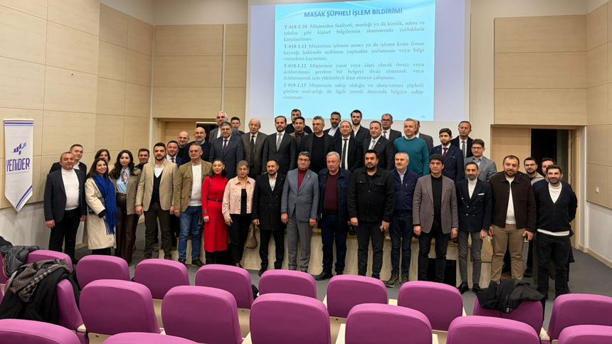 YENİDER, iş dünyasına vergi ve MASAK uygulamalarını anlattı