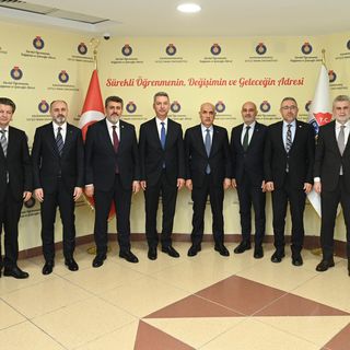 Görgel ve Kirişci’den KSÜ Rektörü Okumuş’a Hayırlı Olsun Ziyareti