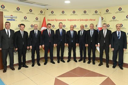 Görgel ve Kirişci’den KSÜ Rektörü Okumuş’a hayırlı olsun ziyareti