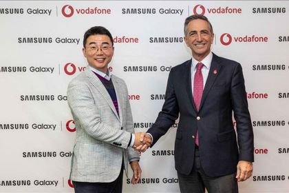 Vodafone ile Samsung'dan 5G telefonlar için iş birliği