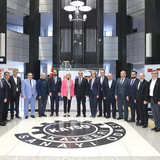 Alman iş insanları heyeti Kayseri’ye geldi, vize sorunu konuşuldu