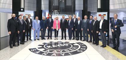 Kayseri’ye gelen Alman iş insanlarıyla vize sorunu konuşuldu