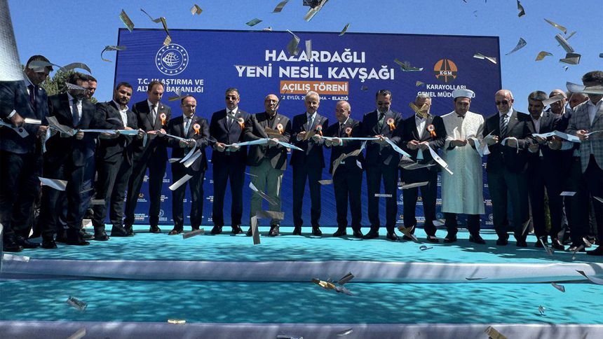 Hazardağlı Yeni Nesil Kavşağı açıldı