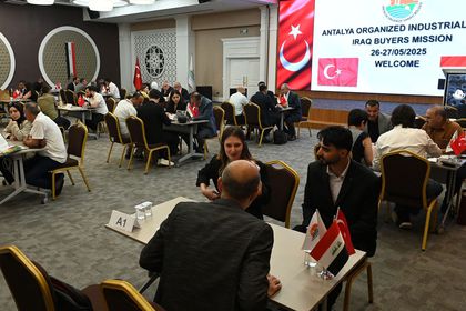 Iraklı iş insanları Antalya’da ortaklık kurmak istiyor