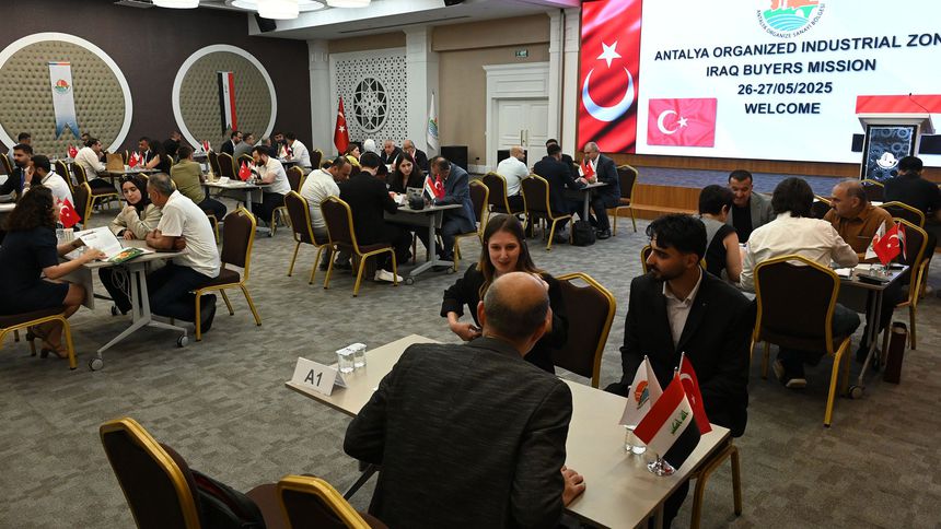 Iraklı iş insanları Antalya’da ortaklık kurmak istiyor