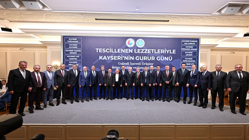 Kayseri'nin coğrafi işaretli lezzetleri Ankara'da tanıtıldı