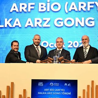ARF Bio, Borsa İstanbul'da işlem görmeye başladı