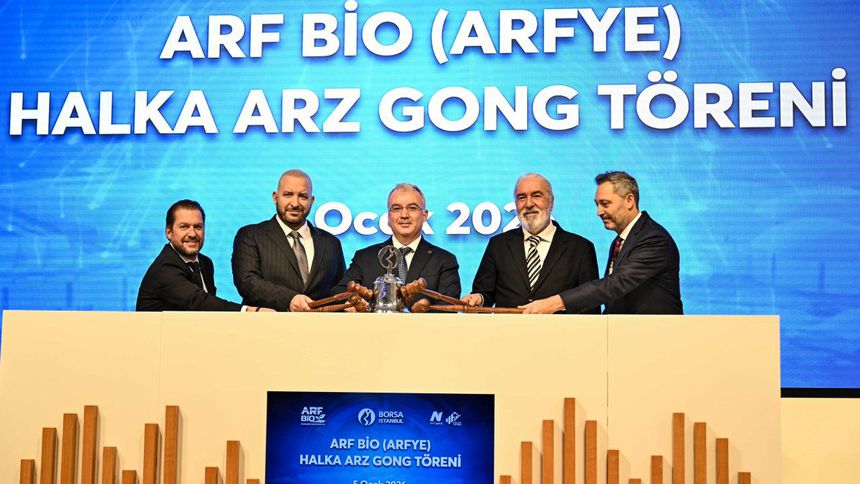 ARF Bio, Borsa İstanbul'da işlem görmeye başladı