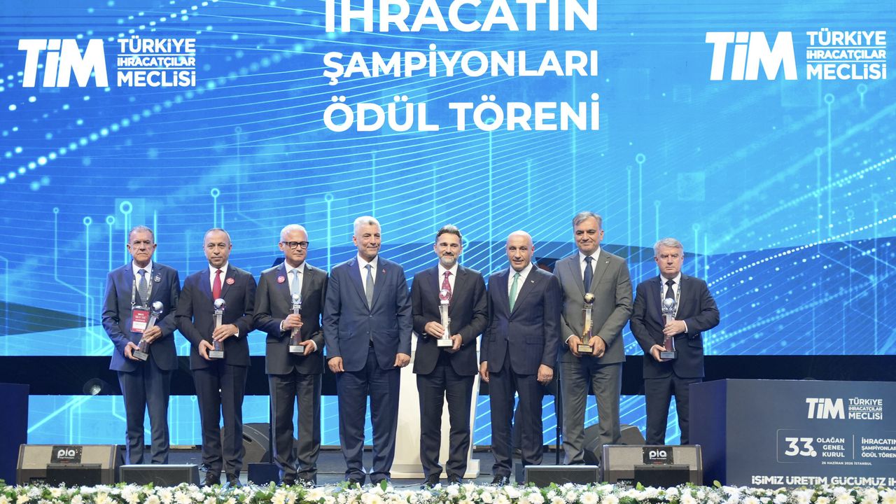 İhracat şampiyonlarının 11’i Egeli