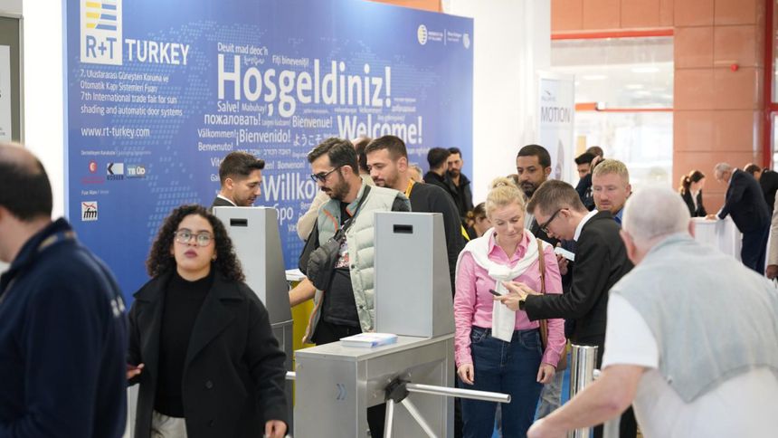 Otomatik kapı ve dış gölgelendirme fuarına rekor uluslararası katılım