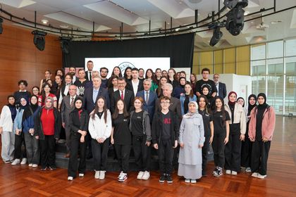 İTÜ Rektörü Prof. Dr. Hasan Mandal, Bursa'da gençlerle buluştu