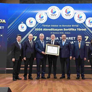 BTSO’nun hizmet kalitesine 7 yıldızlı tescil