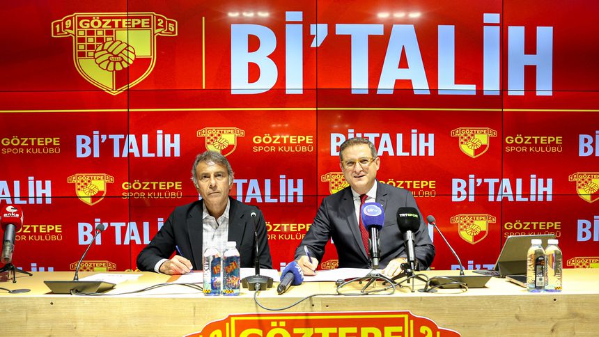 Göztepe’nin sırt sponsoru Bi’Talih oldu