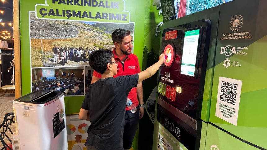 Ağustos Fuarı’nda DOA uygulamasıyla geri dönüşüme teşvik
