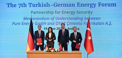 OYAK Çimento'dan Alman Pure Energy ile iş birliği