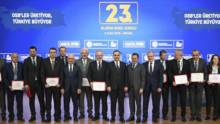 Kacır: Yeni sanayi alanlarıyla ortalama OSB büyüklüğü 11 kat artacak