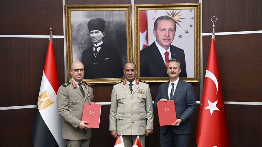 Türkiye ile Mısır arasında savunma sanayisi için niyet mektubu