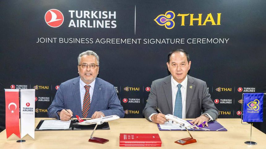 THY ile Thai Airways arasında iş birliği