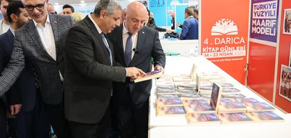 5. Darıca Kitap Fuarı kapılarını ziyaretçilere açıyor