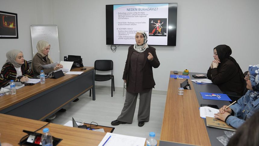 Kalite kontrol uzmanlığı programı eğitimleri başladı