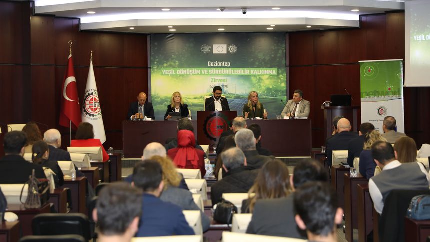 Gaziantep iş dünyası Yeşil Dönüşüm Zirvesi’nde buluştu