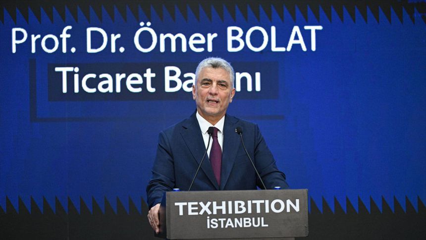 Bakan Bolat: Fuarcılıkta 7,5 milyar avroluk bir ekonomik sektör oluştu